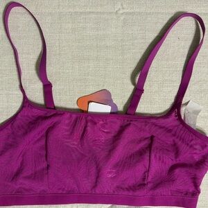 New Yitty XL Mesh Bralette. Magenta.